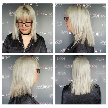 Before Easilocks Hair Extensions at Urban Coiffeur Salon in Wolverhampton